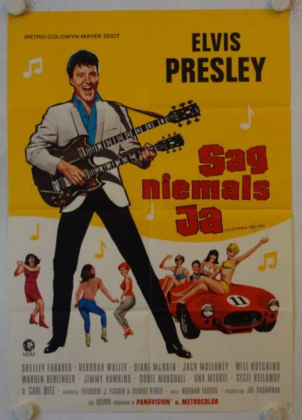 Sag niemals ja originales deutsches Filmplakat